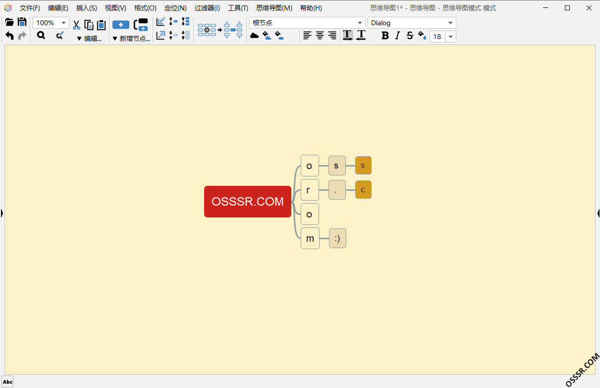 Freeplane 1.12.8 绿色版 - 思维导图