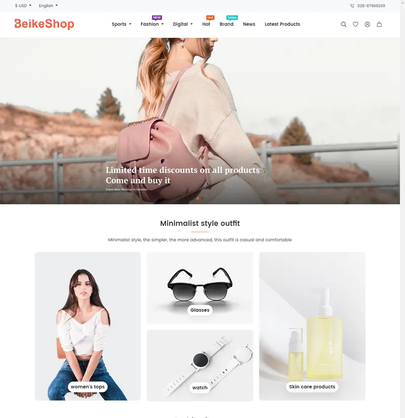 BeikeShop(开源跨境电商商城系统源码)