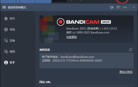Bandicam录屏软件v8.2.0便携版