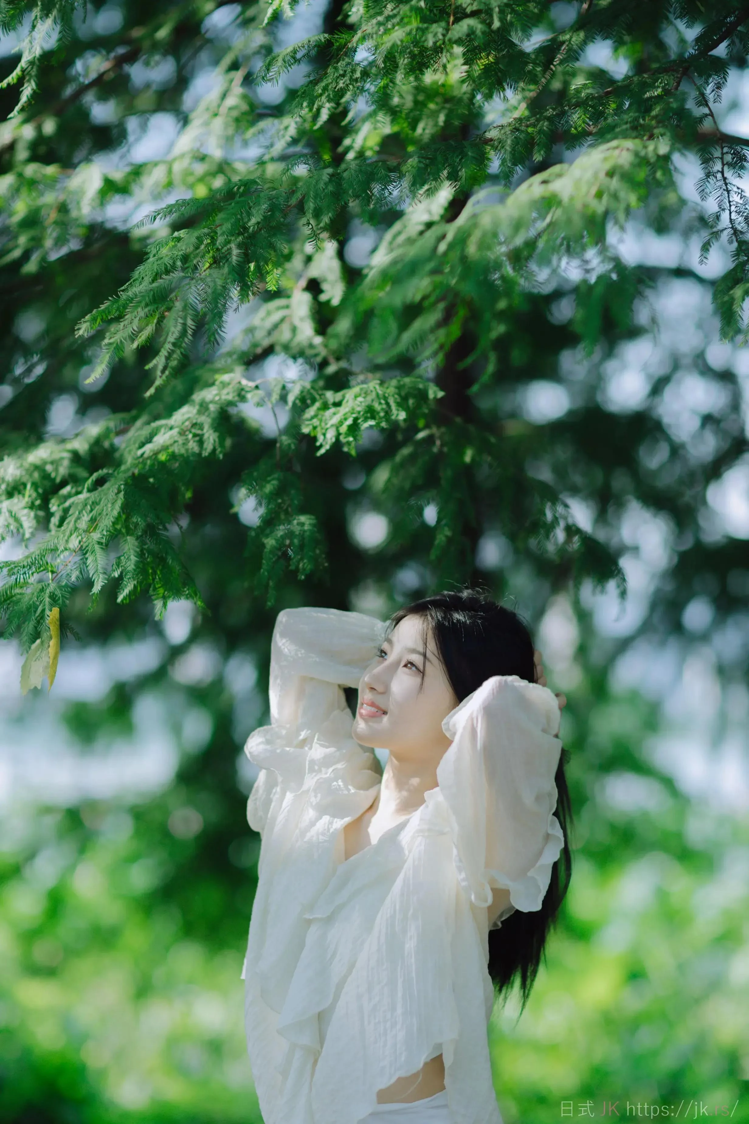 少女纯洁夏日写真
