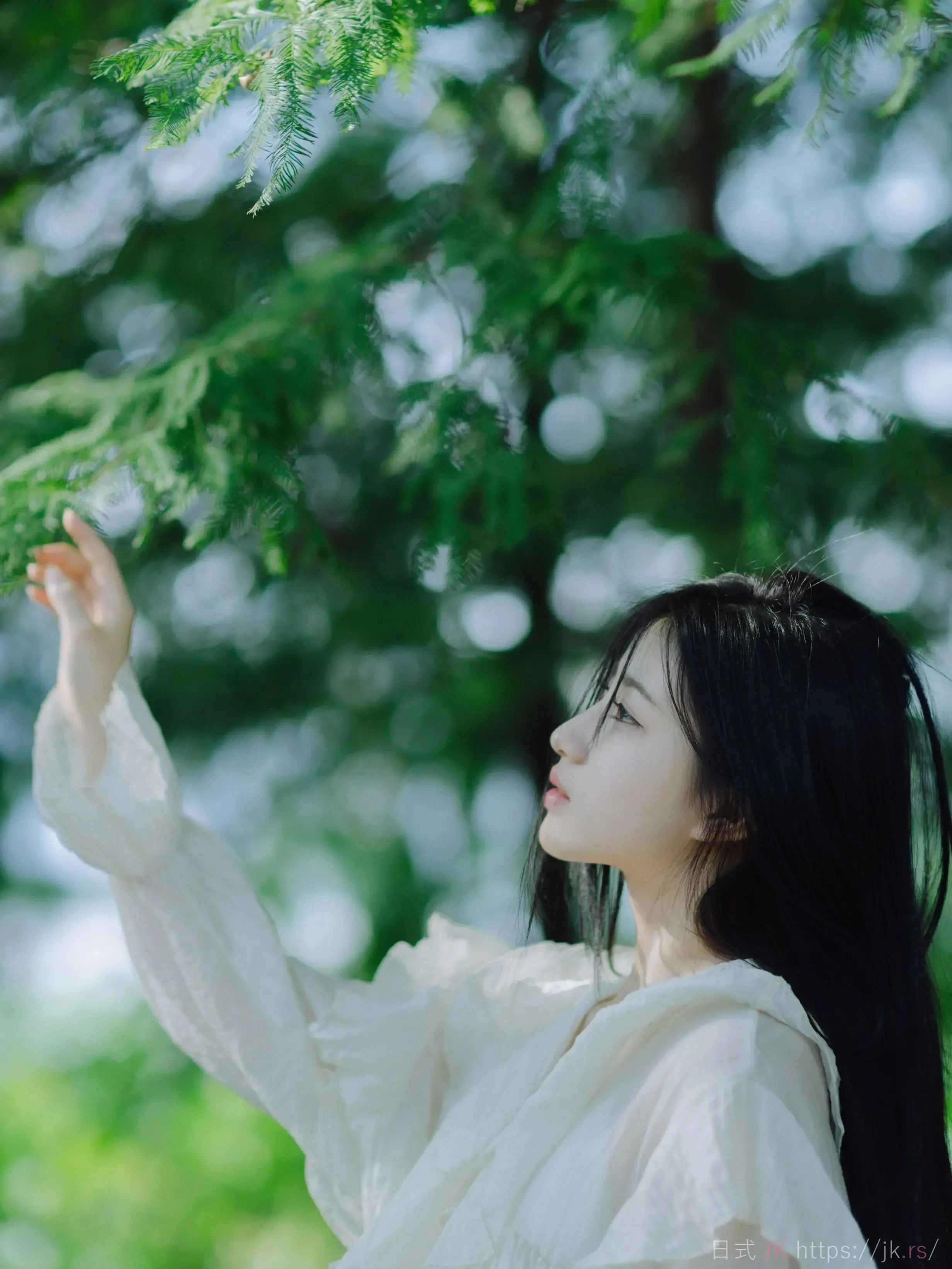 少女纯洁夏日写真
