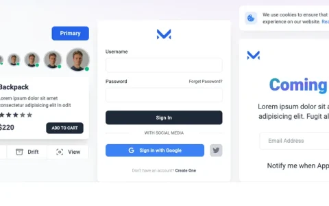 基于Tailwind CSS的Meraki UI开源组件库