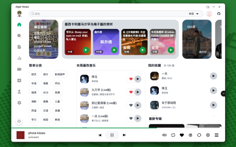 AlgerMusic高清音乐播放器